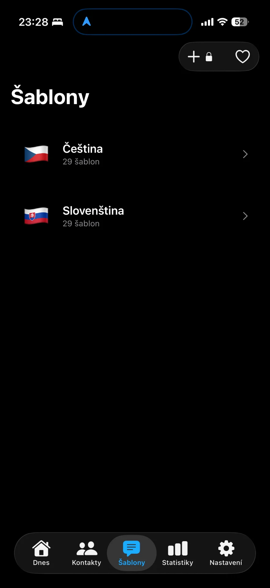 Gratulant app showing celebration timeline 4